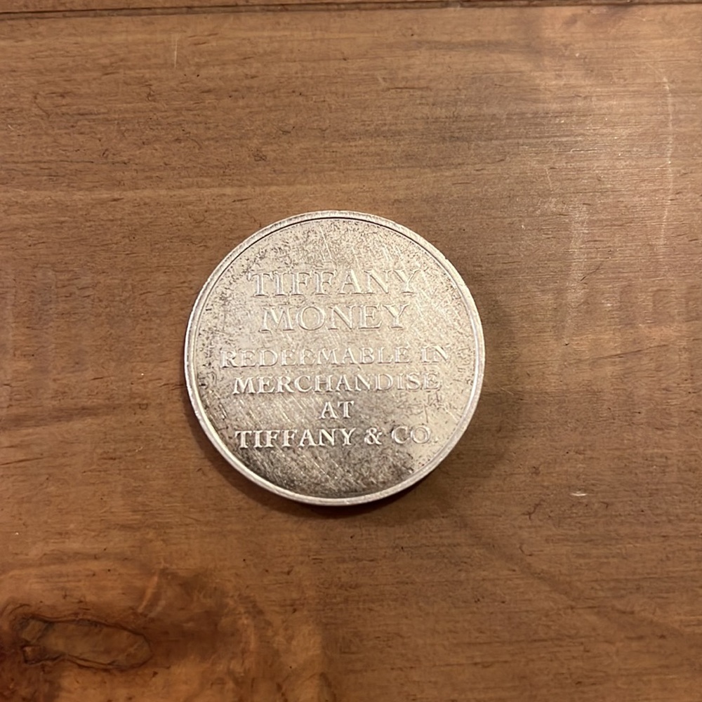 Return To Tiffany Solid $50 Silver Coin - image 2